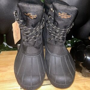 Weatherproof Vintage Duck Boots – Black – Men’s Size 10 – NWT